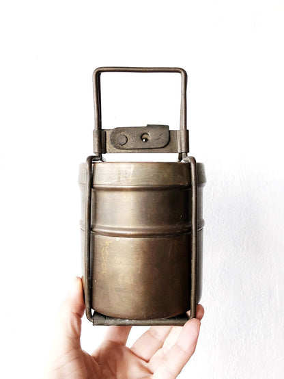 Antique Brass Tiffin