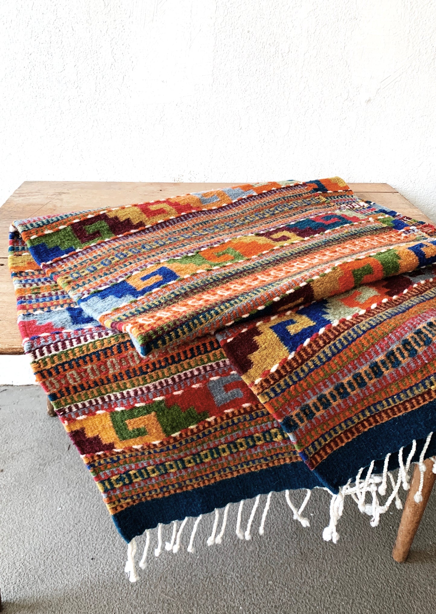 Handwoven Wool Runner Rug
