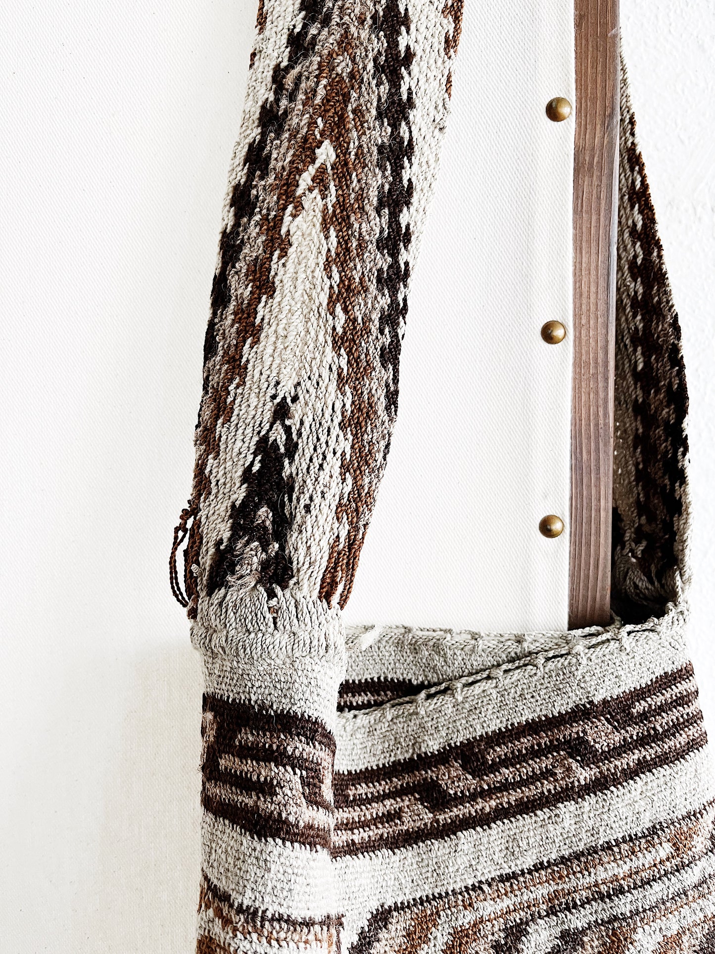 Vintage Woven Bucket Bag
