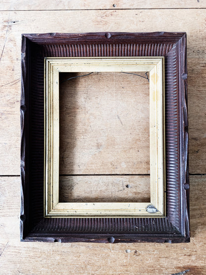 Vintage Carved Wood Frame