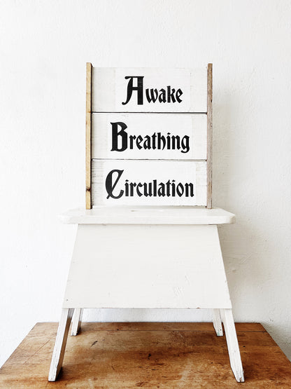 Vintage Wellness Sign