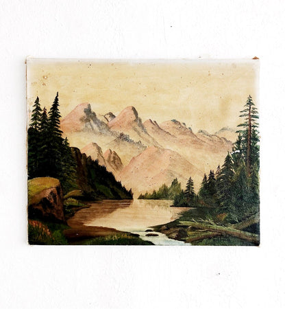 Antique Landscape Painting