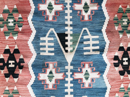 Vintage Southwest Wool Kilim Rug