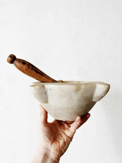 Antique French Mortar and Pestle