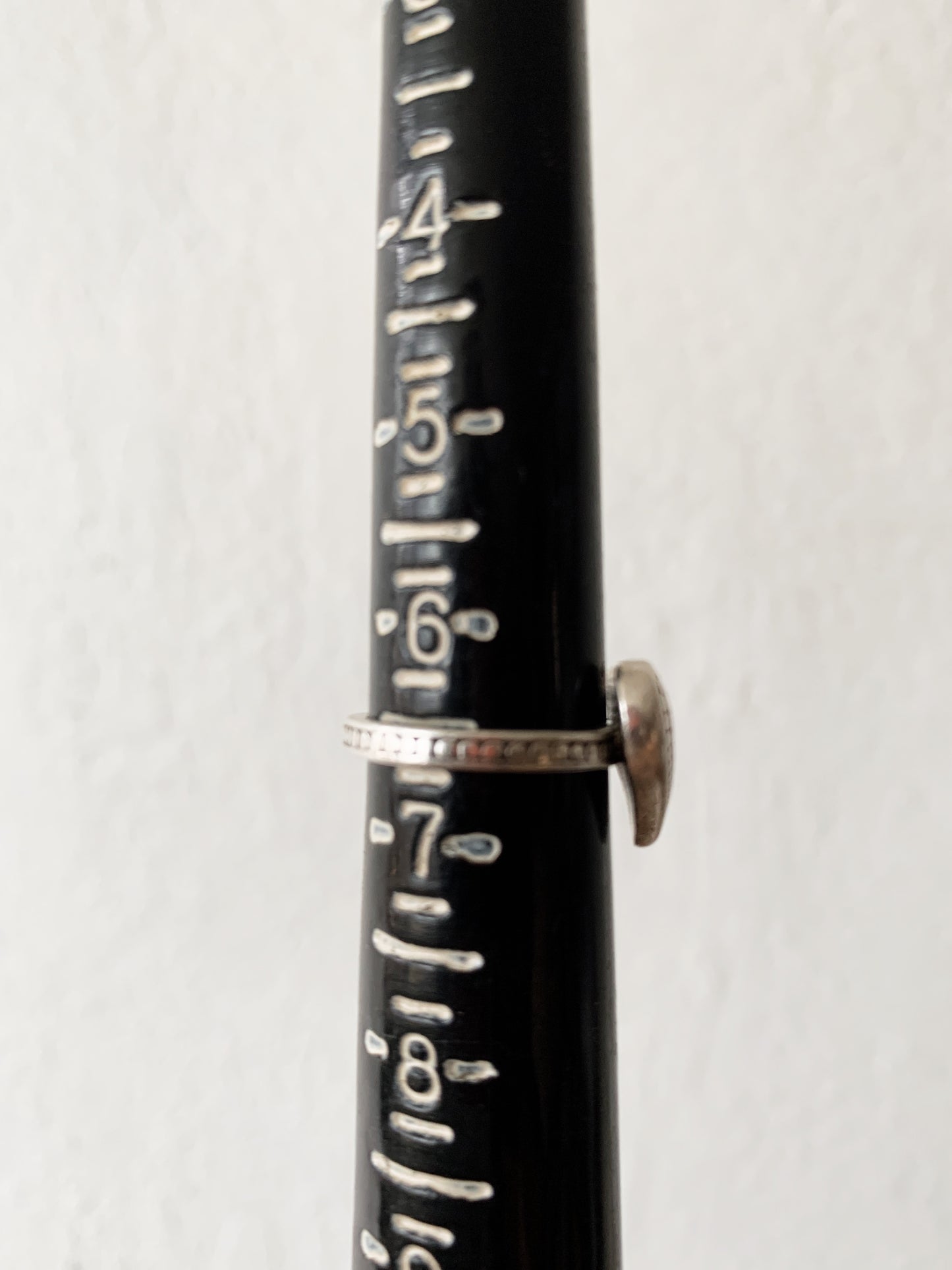 Vintage Sterling Silver Heart Ring