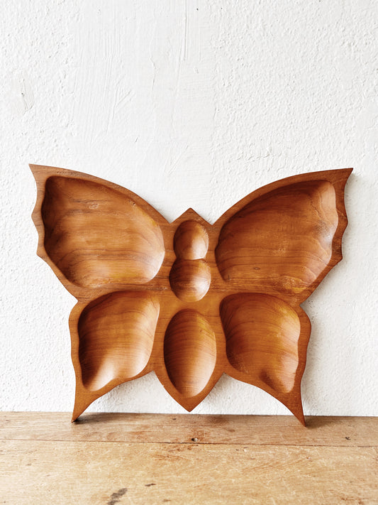 Large Vintage Teak Tray