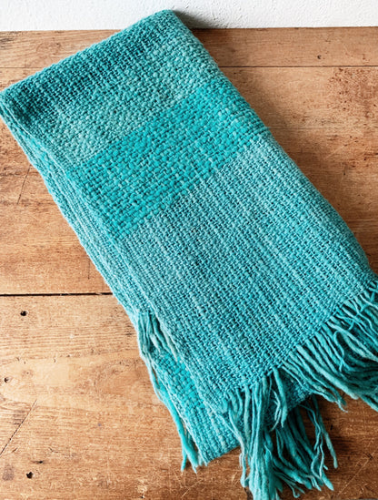 Vintage Handwoven Wool BlendTextile