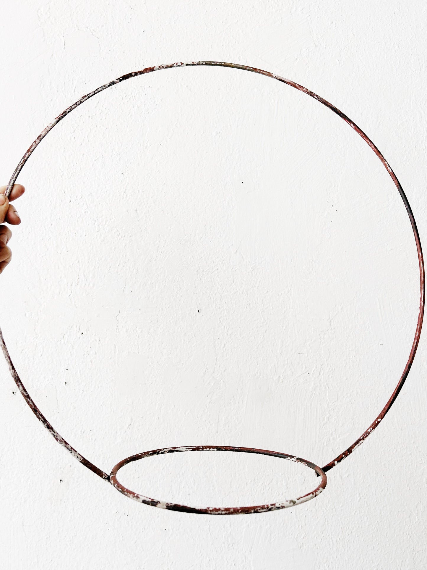 Vintage Metal Circle Hanger