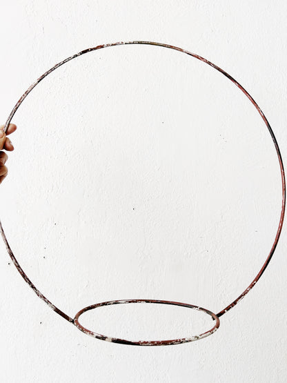 Vintage Metal Circle Hanger