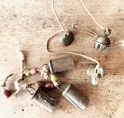 Antique Brass Bells