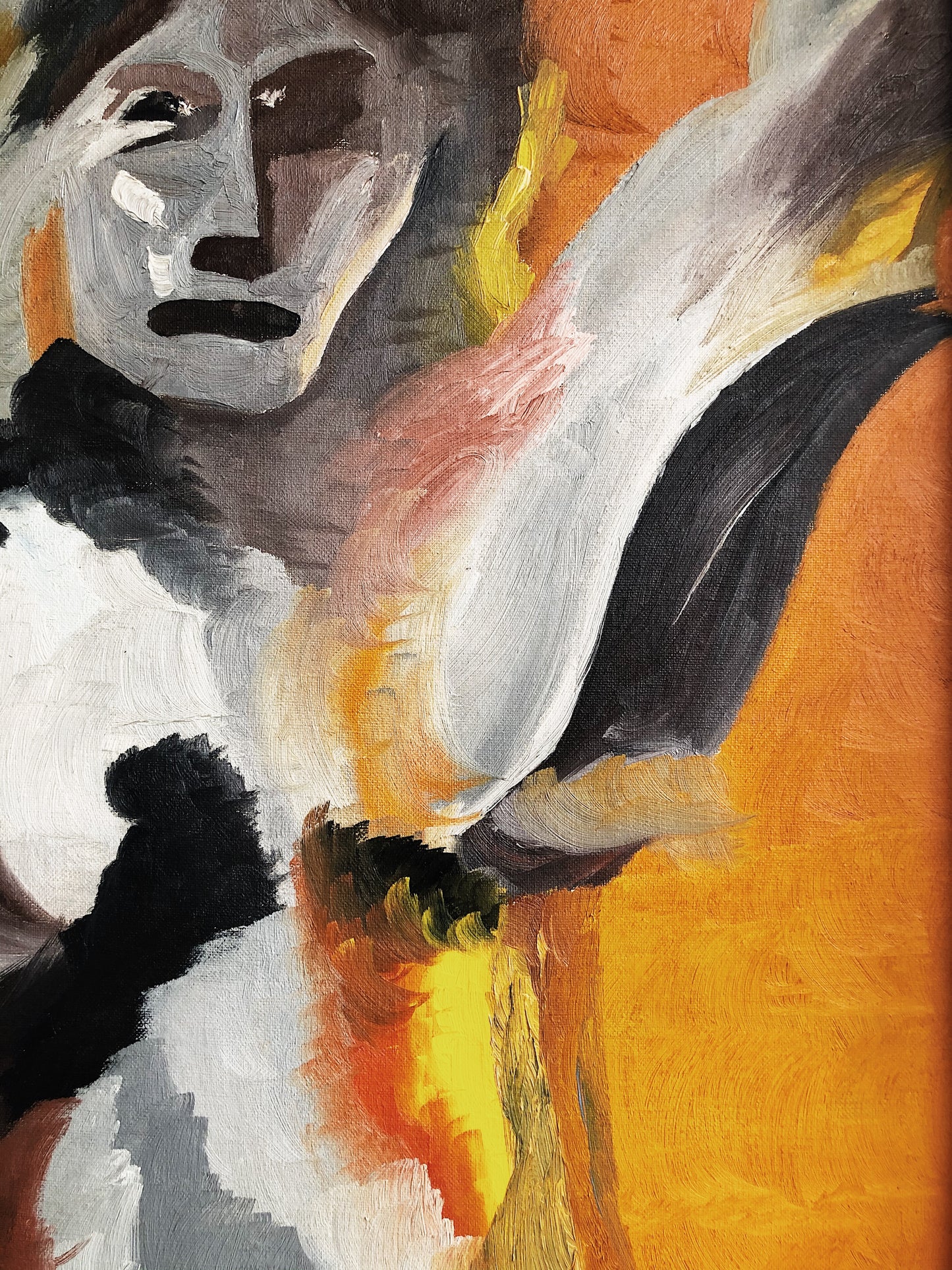 Vintage Figural Painting