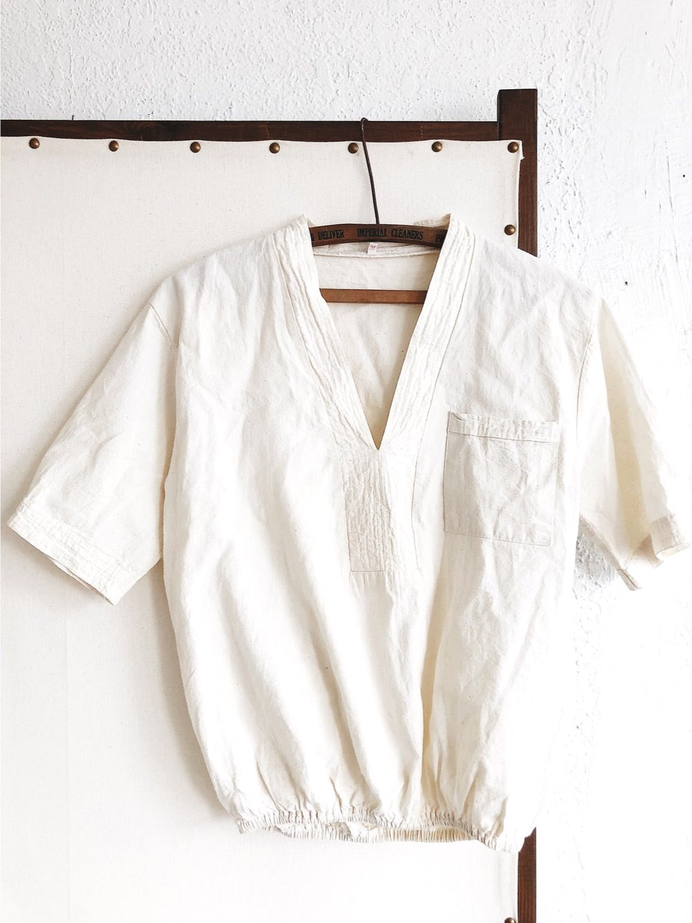 Vintage Cotton Muslin Top