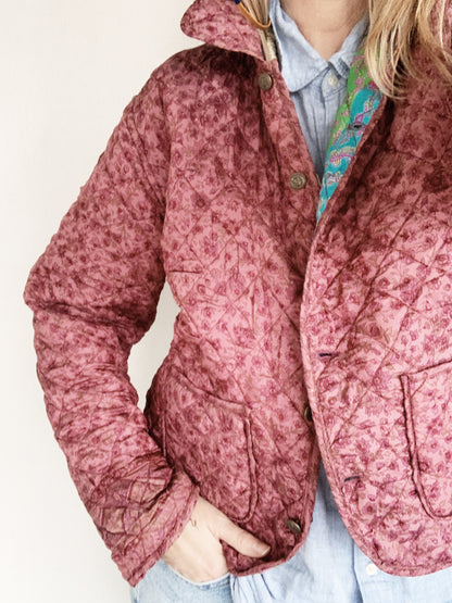 Reversible Quilted Silk Jacket