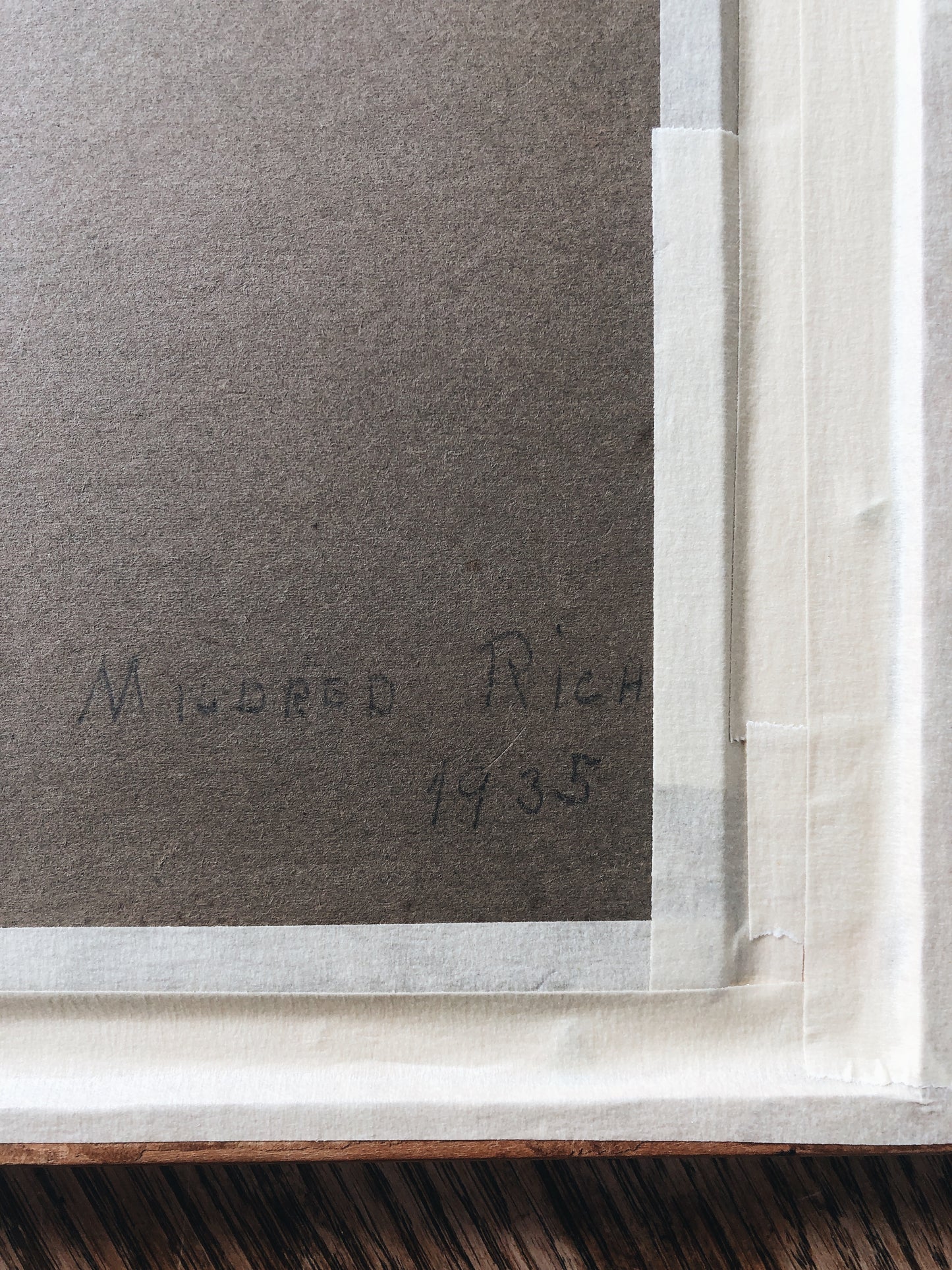 Vintage 1935 Landscape Painting