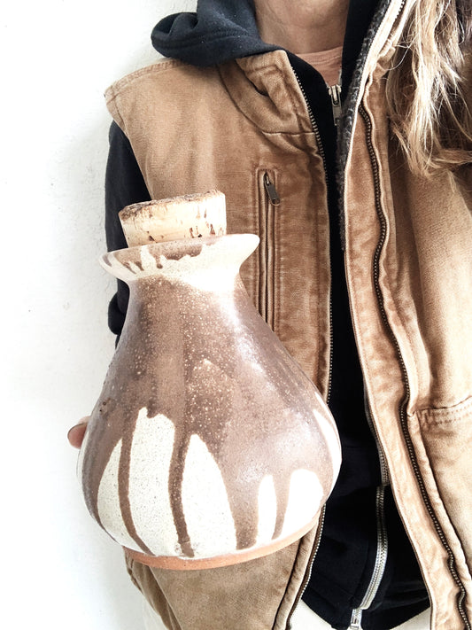 Handmade Stoneware Vessel c1975