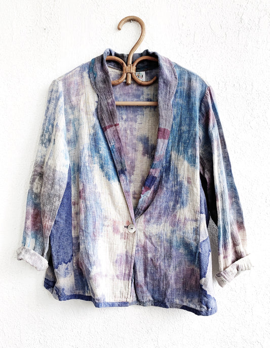 Vintage Cotton Gauze Blazer