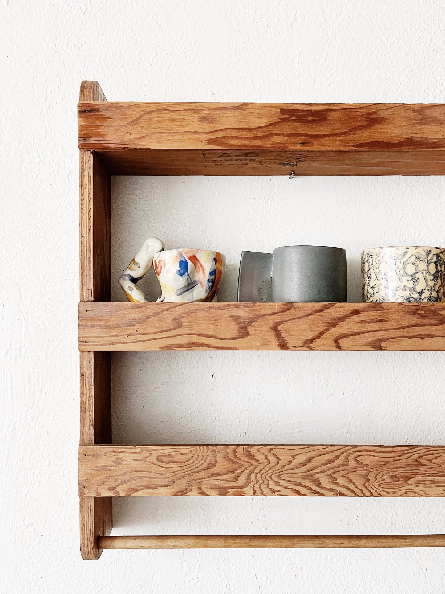 Handmade Ply Wall Shelf