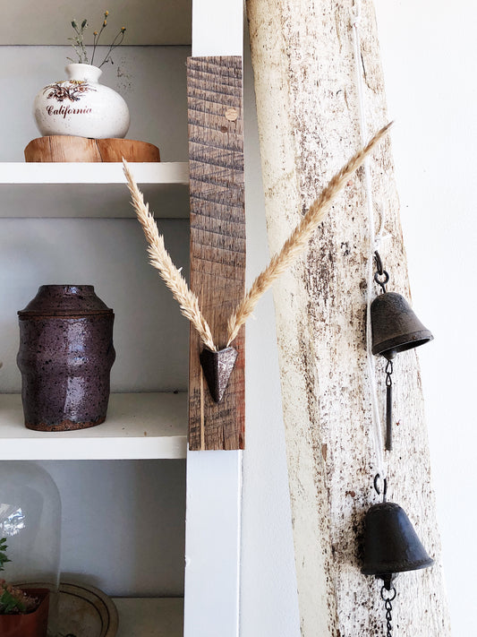 Handmade Wooden Wall Vase