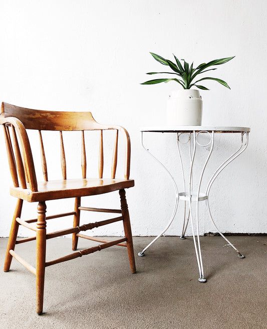 Vintage Iron Cafe Table