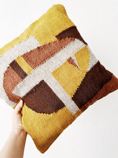 Modern Wool Kilim Pillow