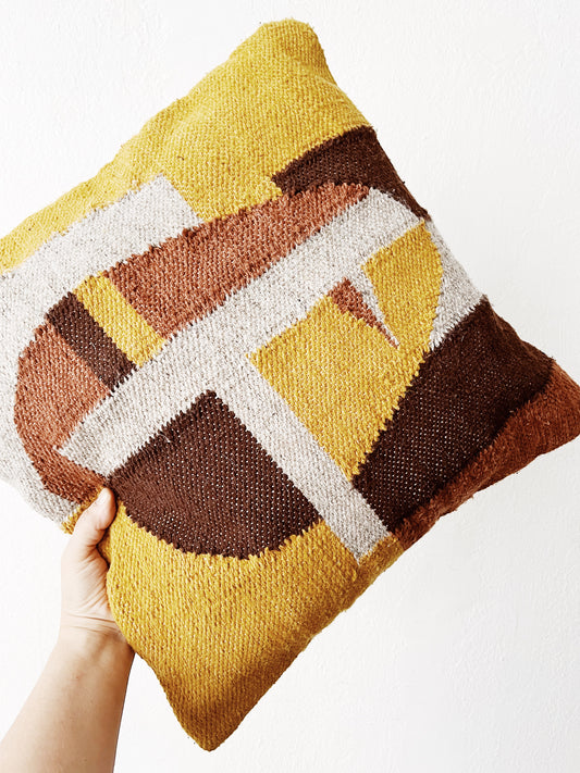 Modern Wool Kilim Pillow