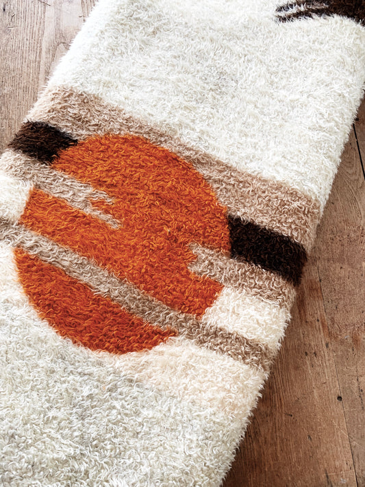 1970’s Biederlack Reversible Plush Blanket