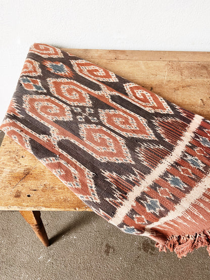 Vintage Ikat Blanket