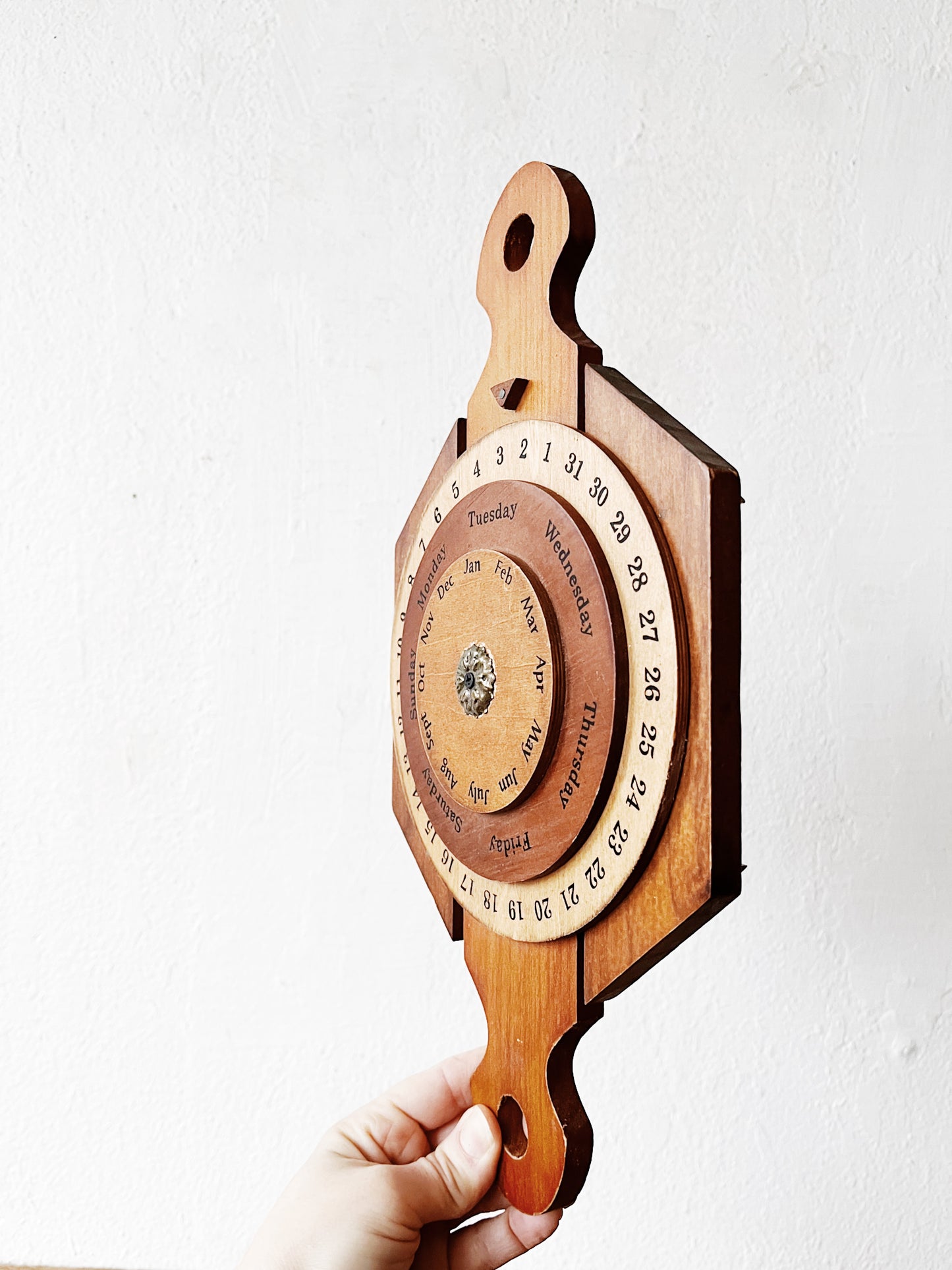 Handmade Folk Perpetual Calendar