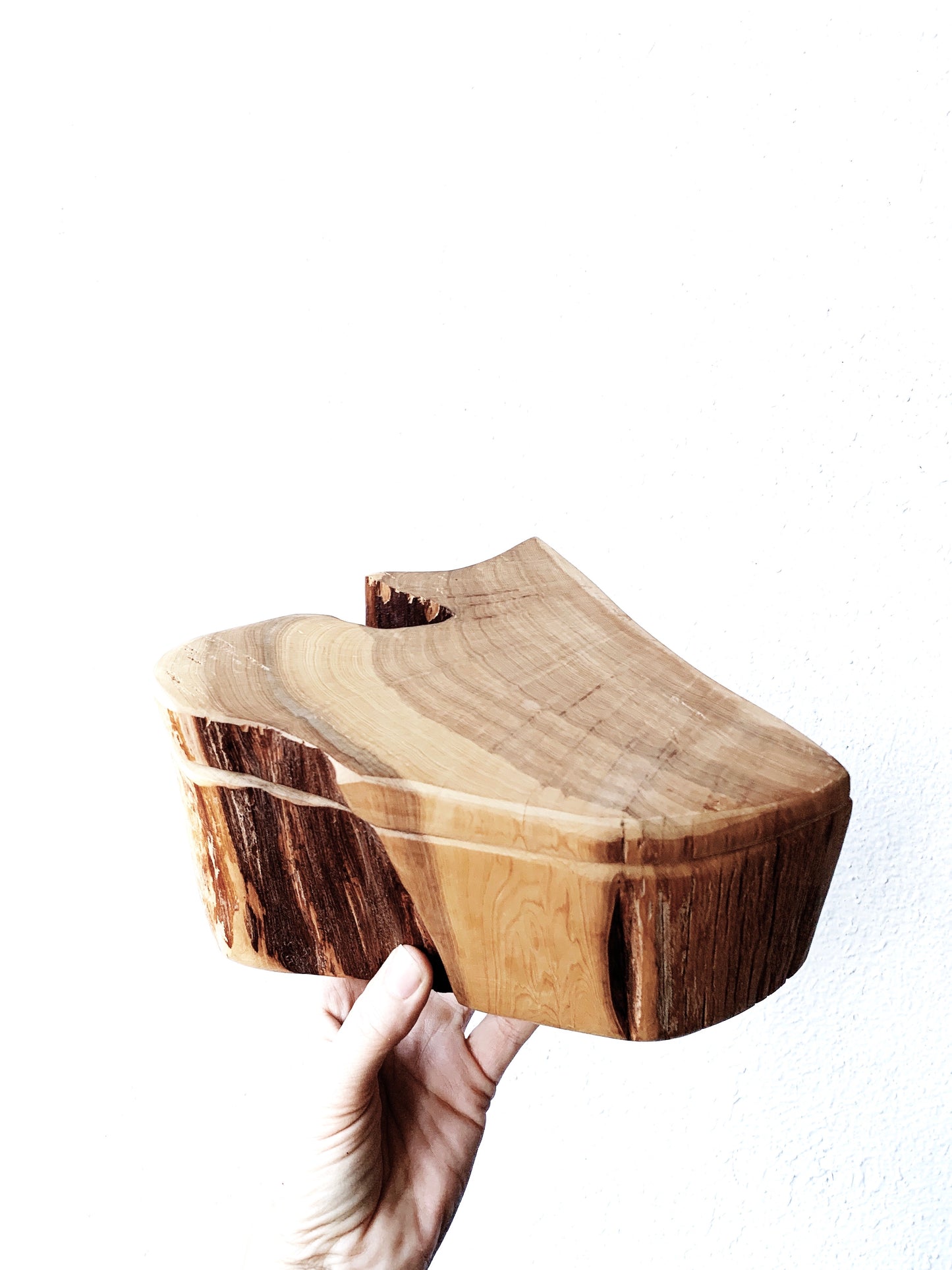 Handmade Live Edge Wood Box