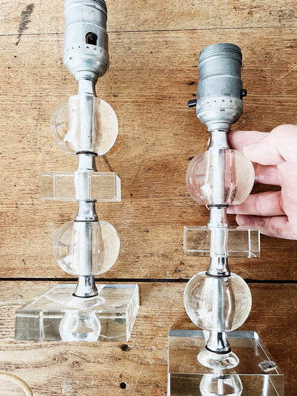 Art Deco Glass Lamps