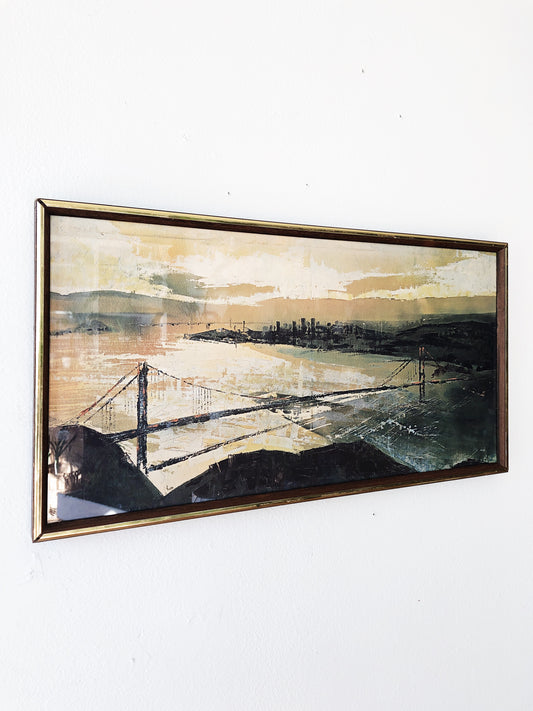 Vintage Mid Century San Francisco Print