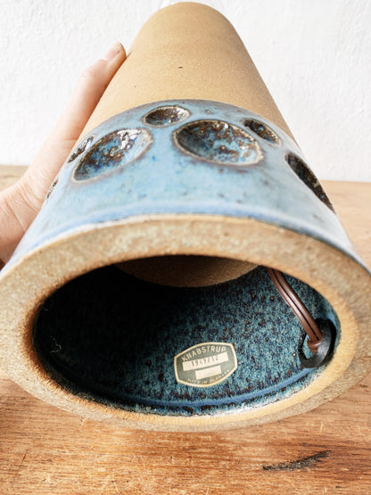 Danish Knabstrup Pottery Lamp 1949