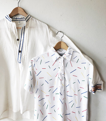 Vintage Confetti Top