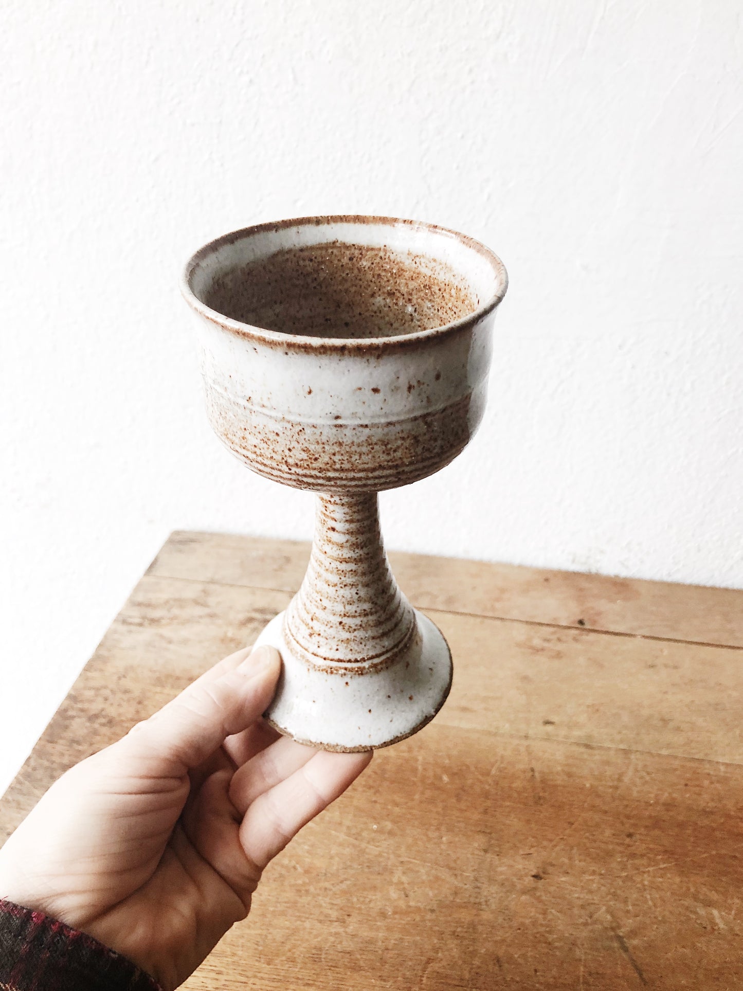 Vintage Ceramic Candlestick