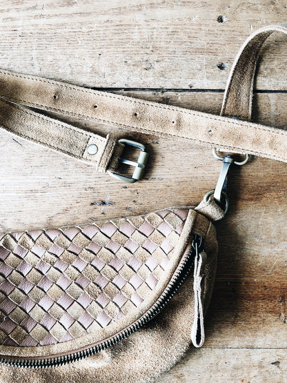 Vintage Leather Hip Pack