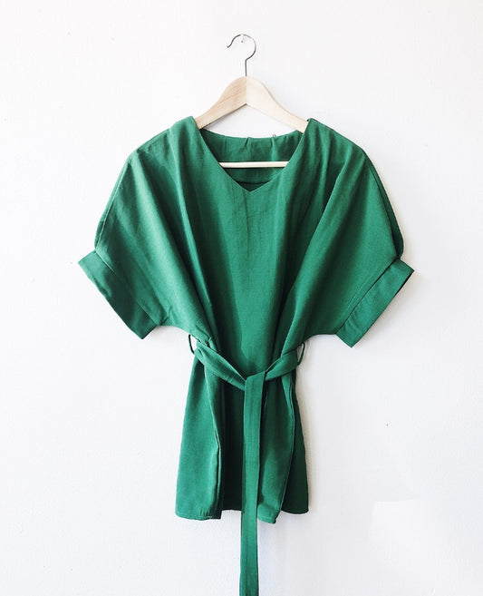 Loose Fit Emerald Green Top