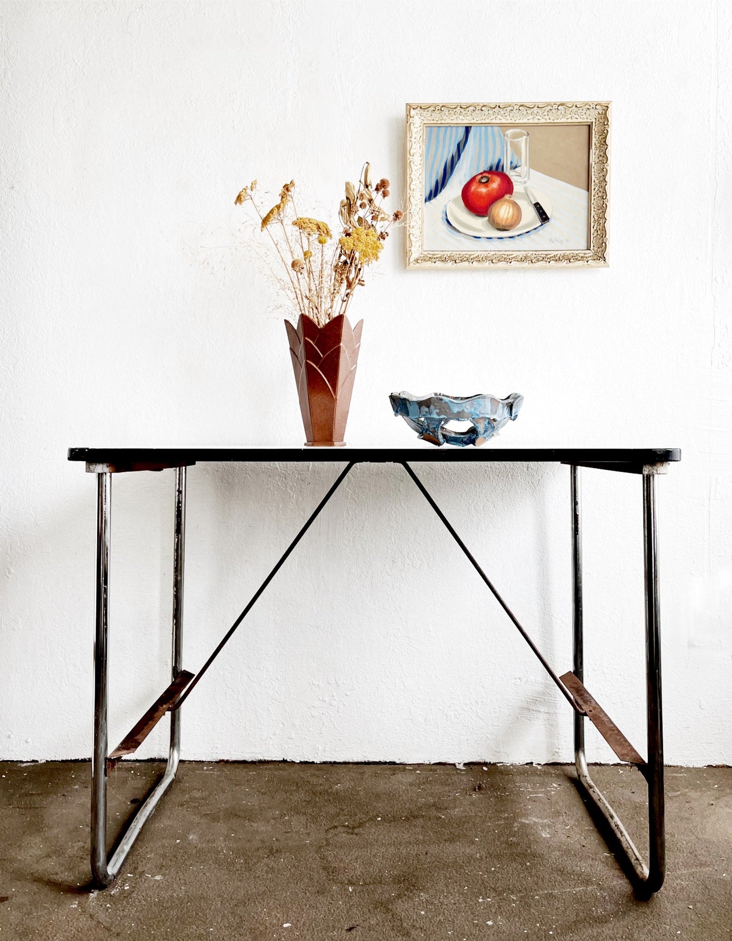Vintage Enamel Table