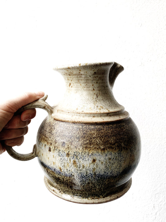 Vintage Stoneware Pitcher
