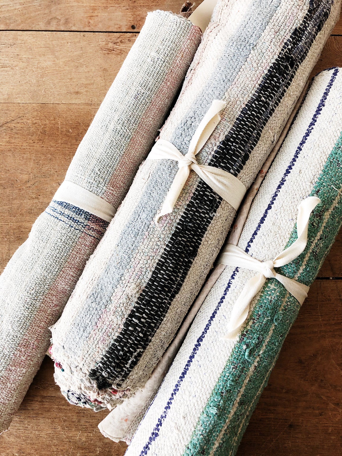 Vintage Hungarian Rag Weaving / Runner