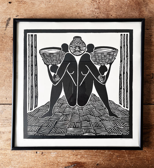 Original Linocut