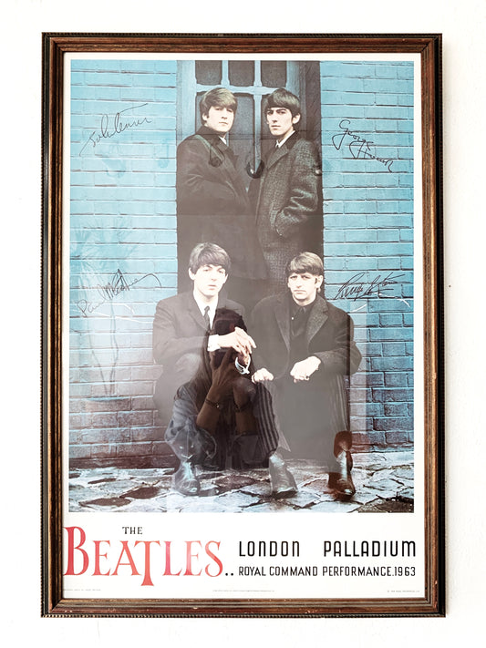 1980’s Royal Command Performance Framed Poster