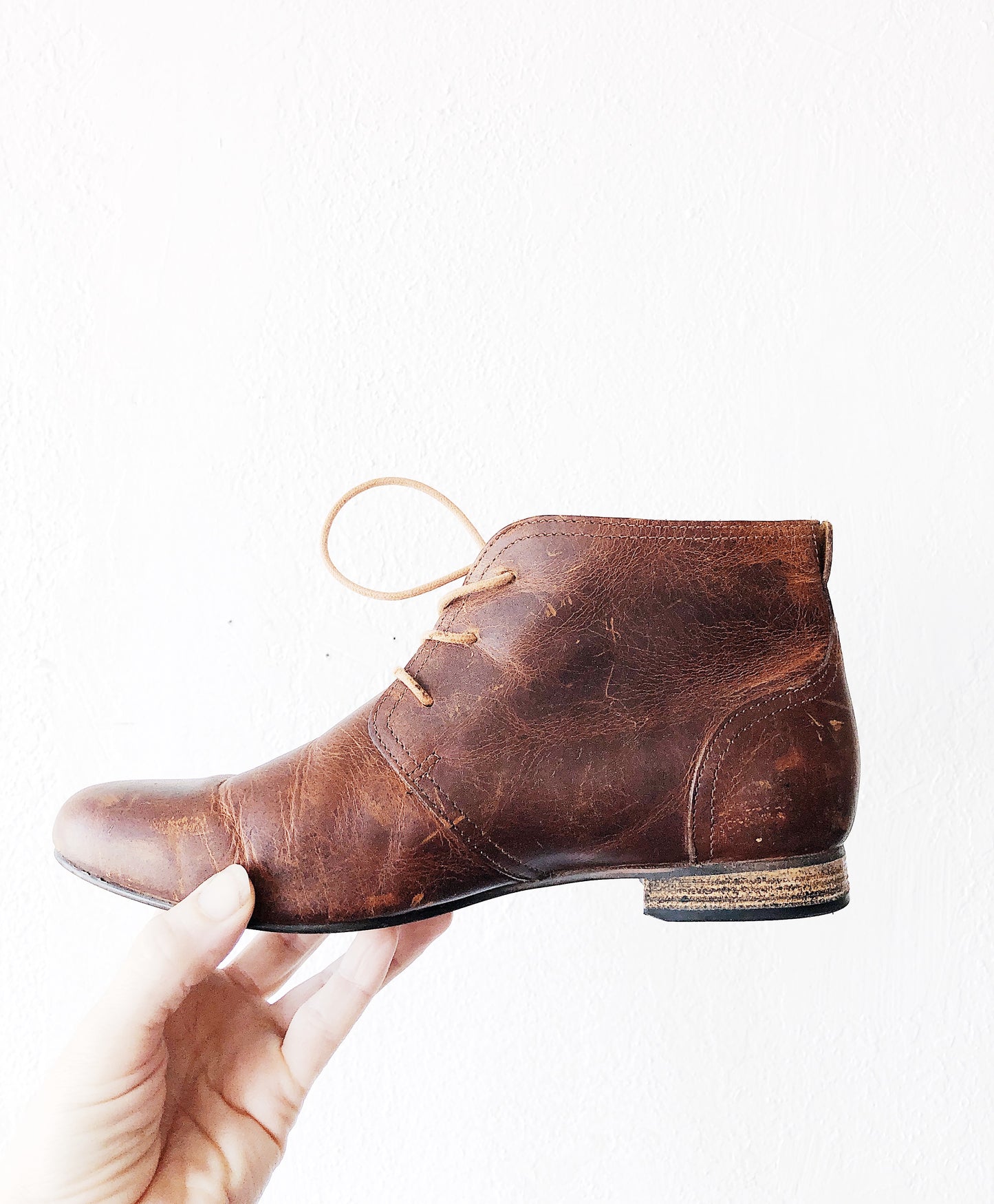 Vintage J Shoes Distressed Bootie