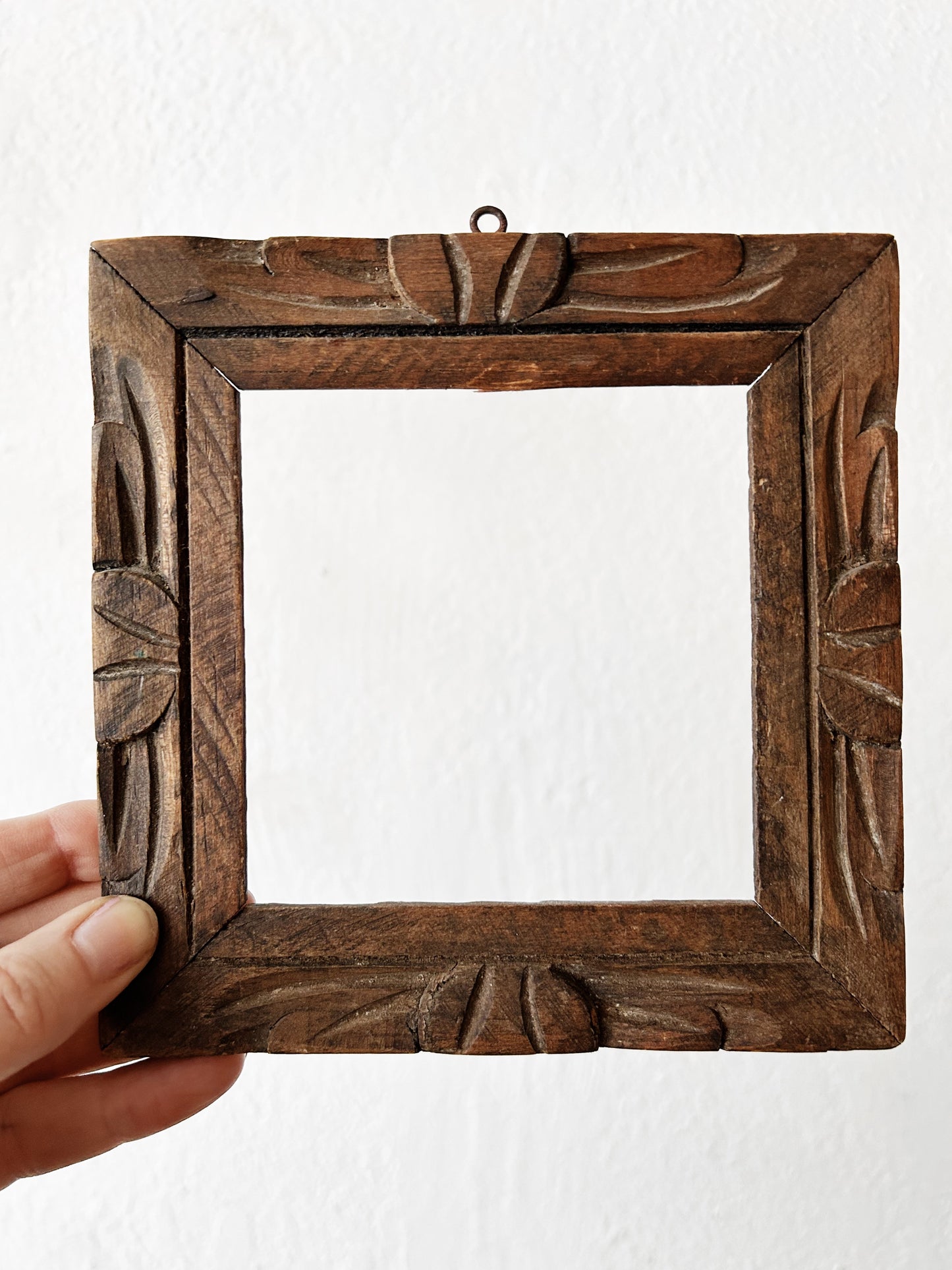 Vintage Carved Wood Frame