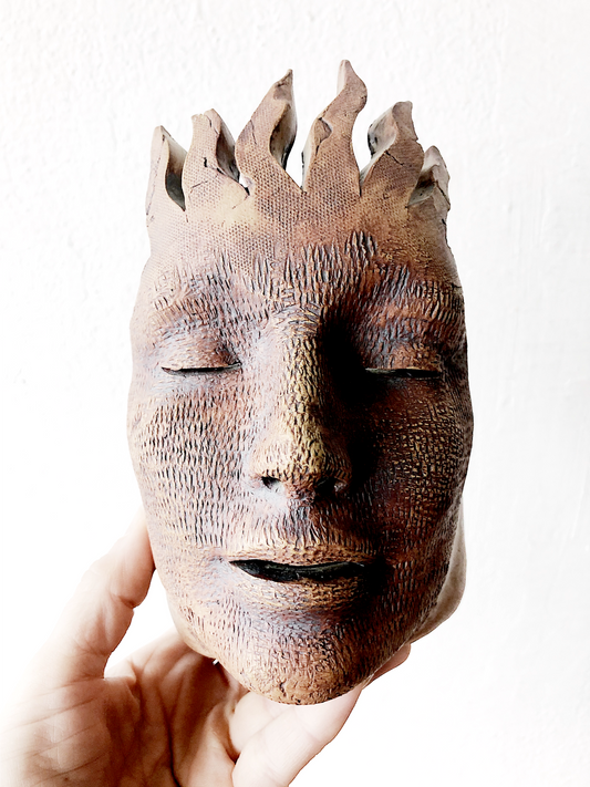 Vintage Ceramic Luminary or Planter