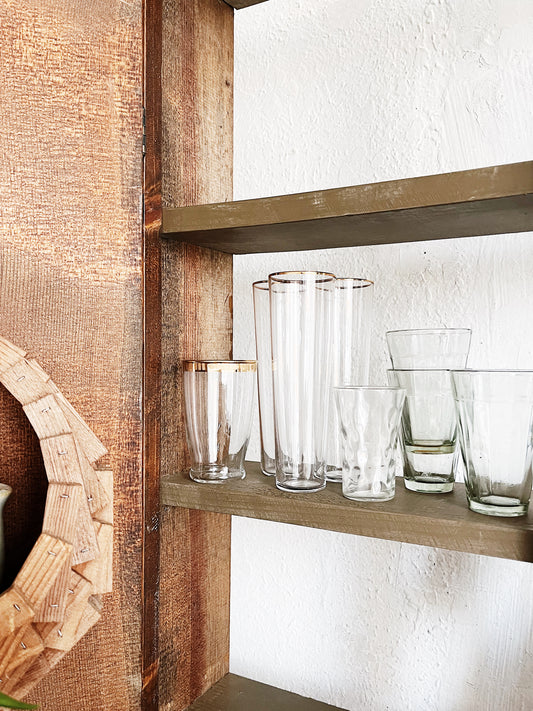 Vintage European Wine Glasses