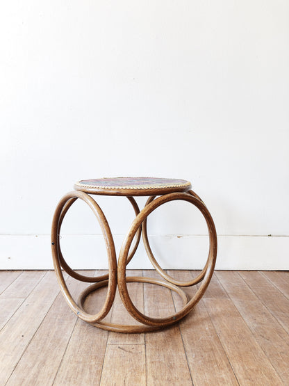 Vintage Thonet Bentwood Ottoman