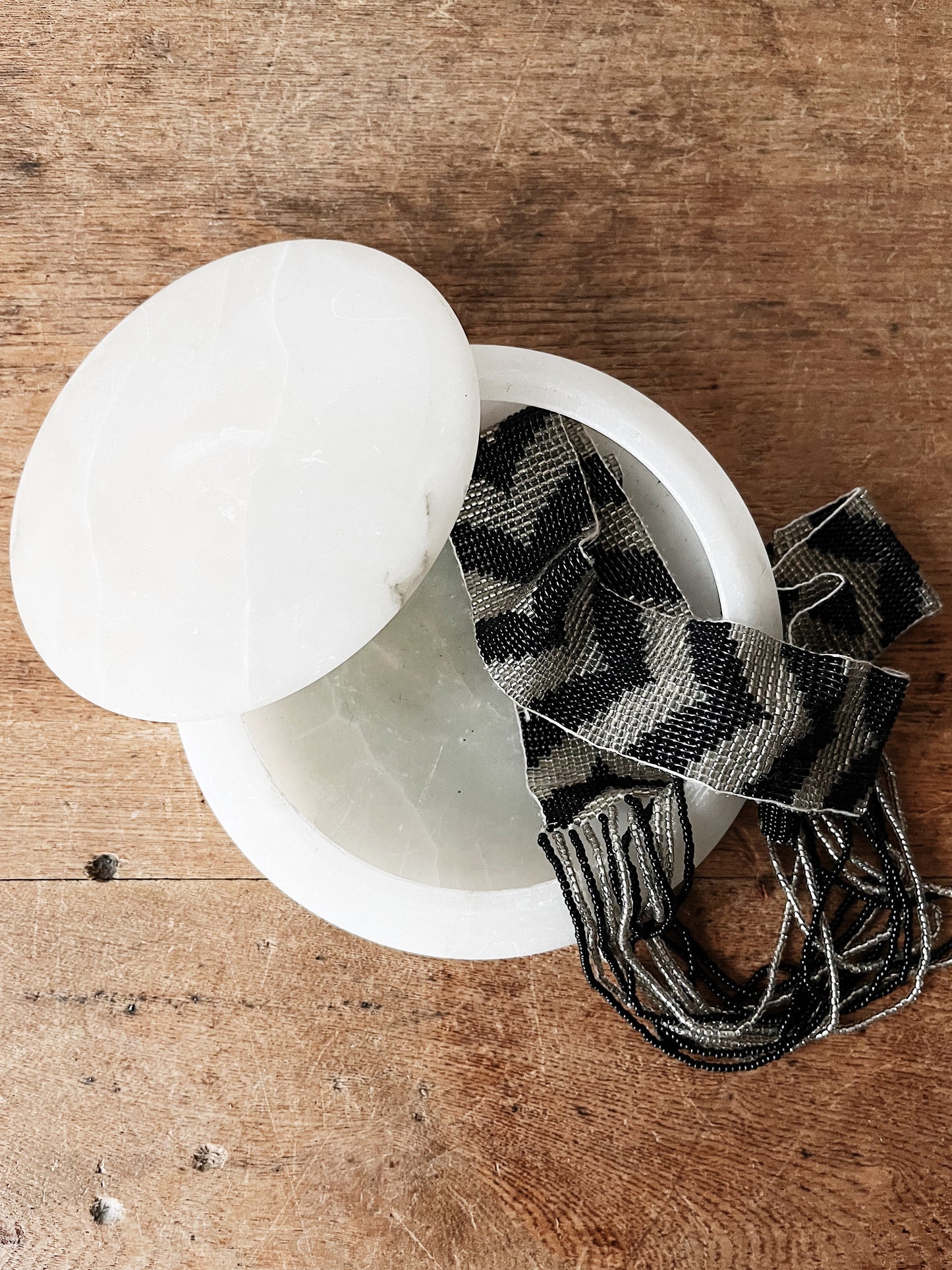 Vintage Alabaster Box