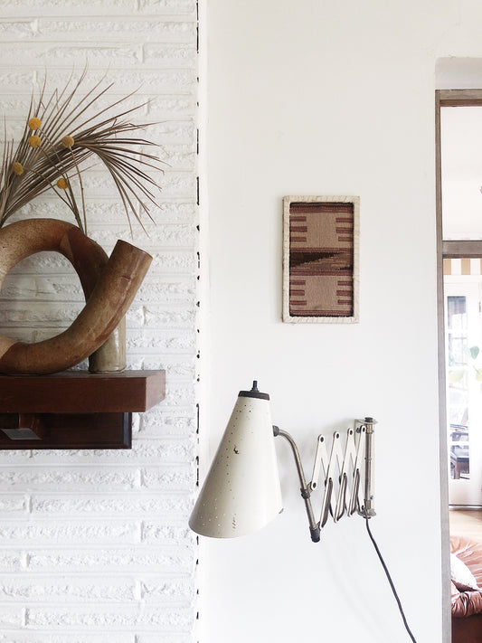 Vintage Framed Textile