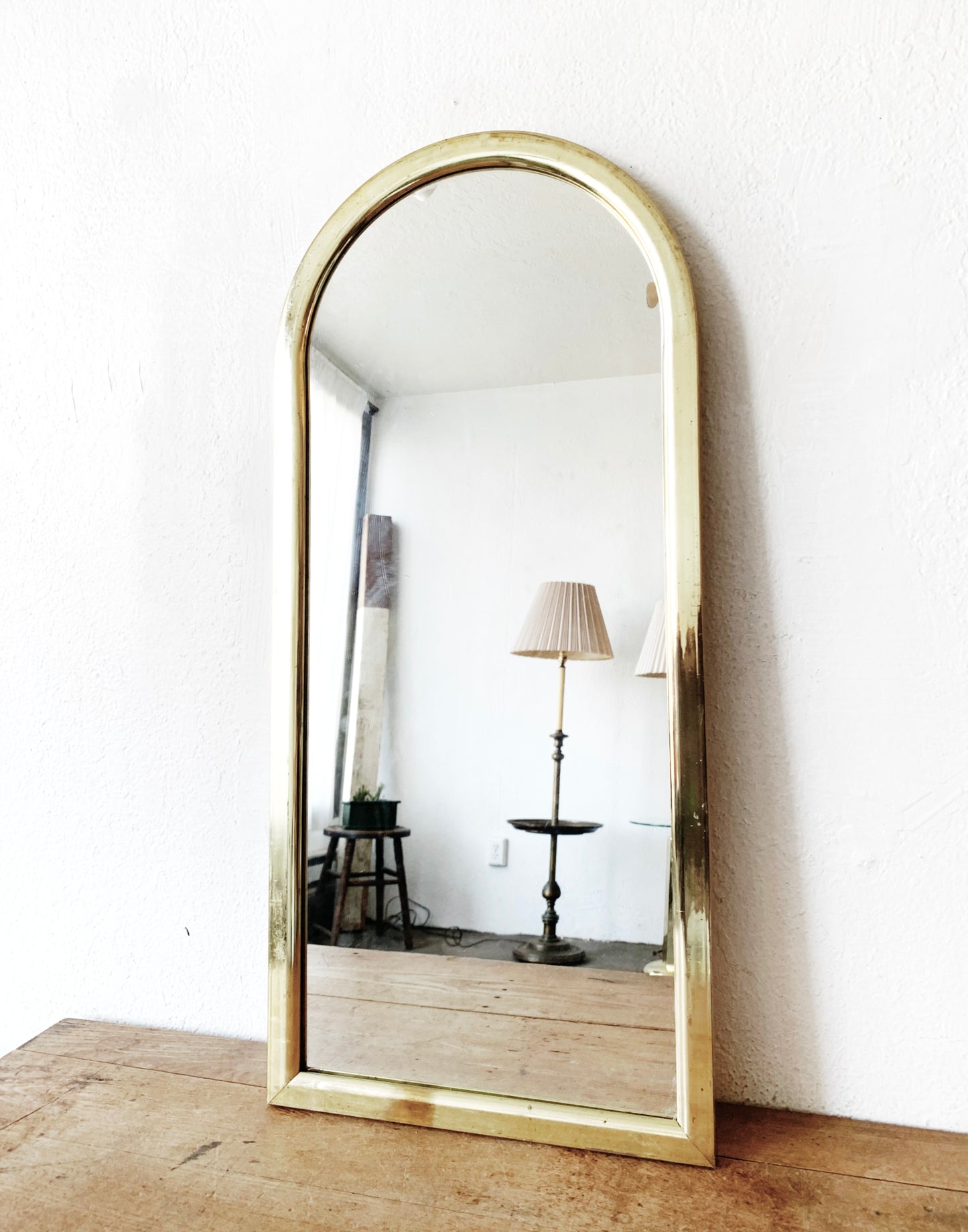 Vintage Arched Mirror