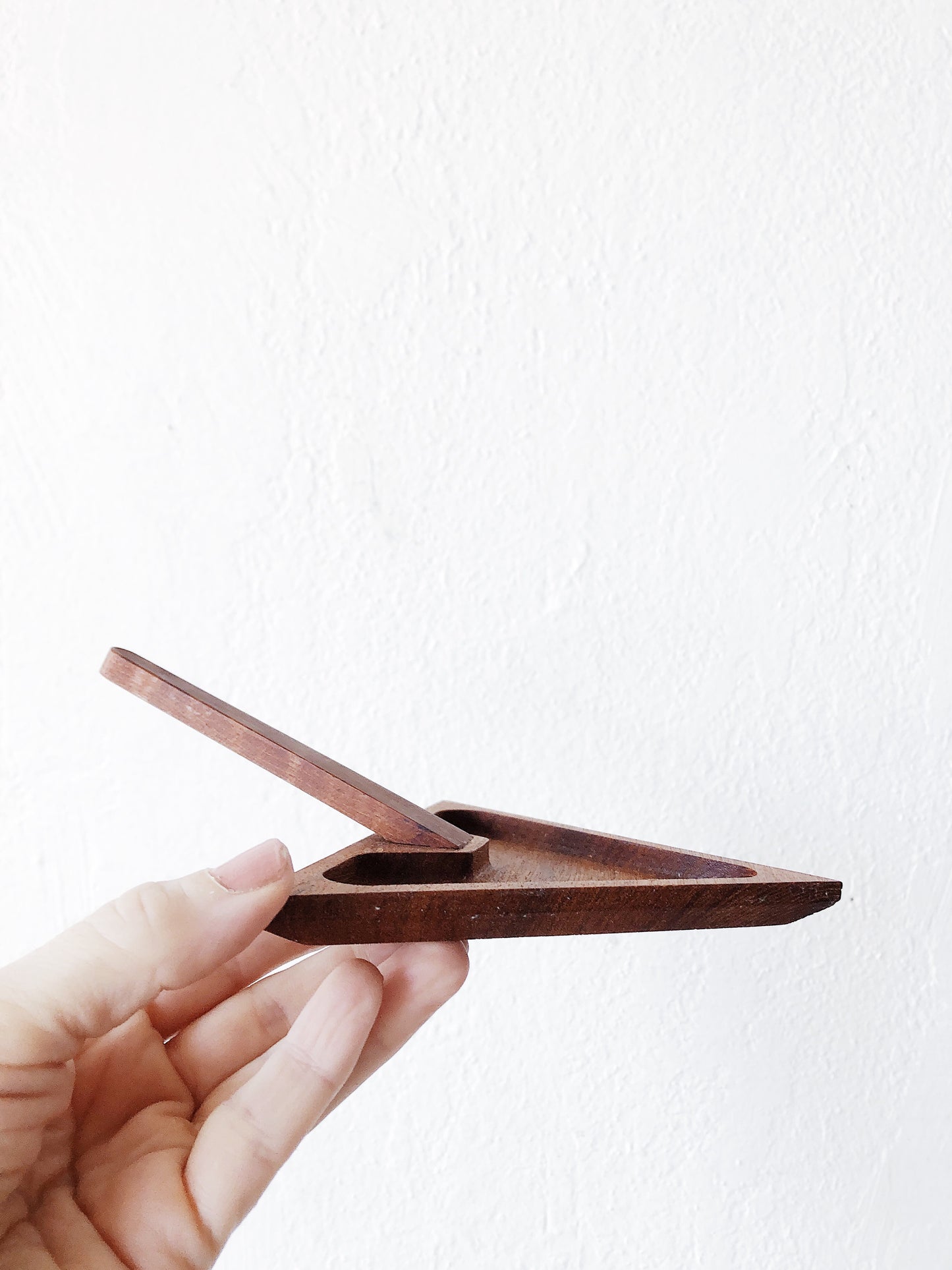 Vintage Teak Arrow Dish